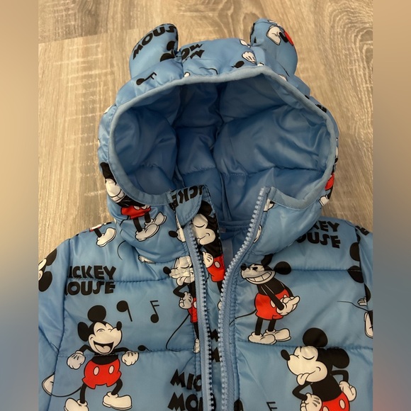 Disney Baby Mickey Mouse Hooded Puffer Jacket - Picture 4 of 6